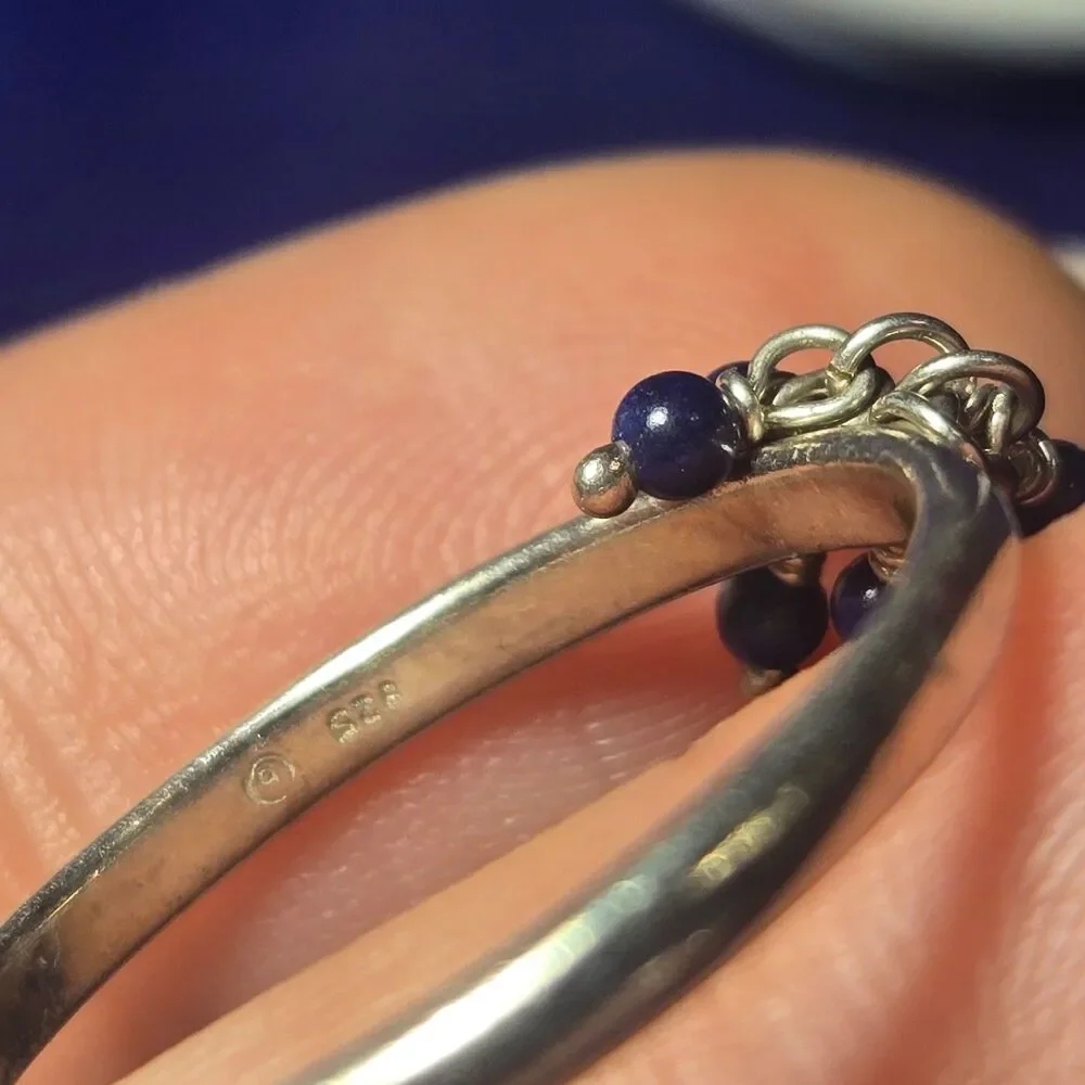 Vintage Sterling Silver 925 Ring Sz 8